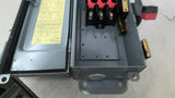 Square D HU36IAWK Safety Switch 30 Amp 600 Volts Type 3 3R 12