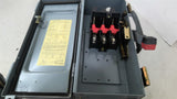 Square D HU36IAWK Safety Switch 30 Amp 600 Volts Type 3 3R 12
