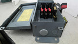 Square D HU36IAWK Safety Switch 30 Amp 600 Volts Type 3 3R 12