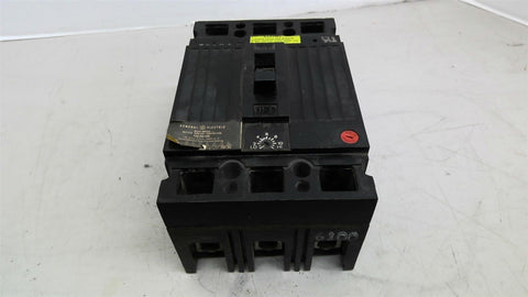 General Electric TEC36100 Circuit Breaker 100 Amp 600 Volts 3 Pole