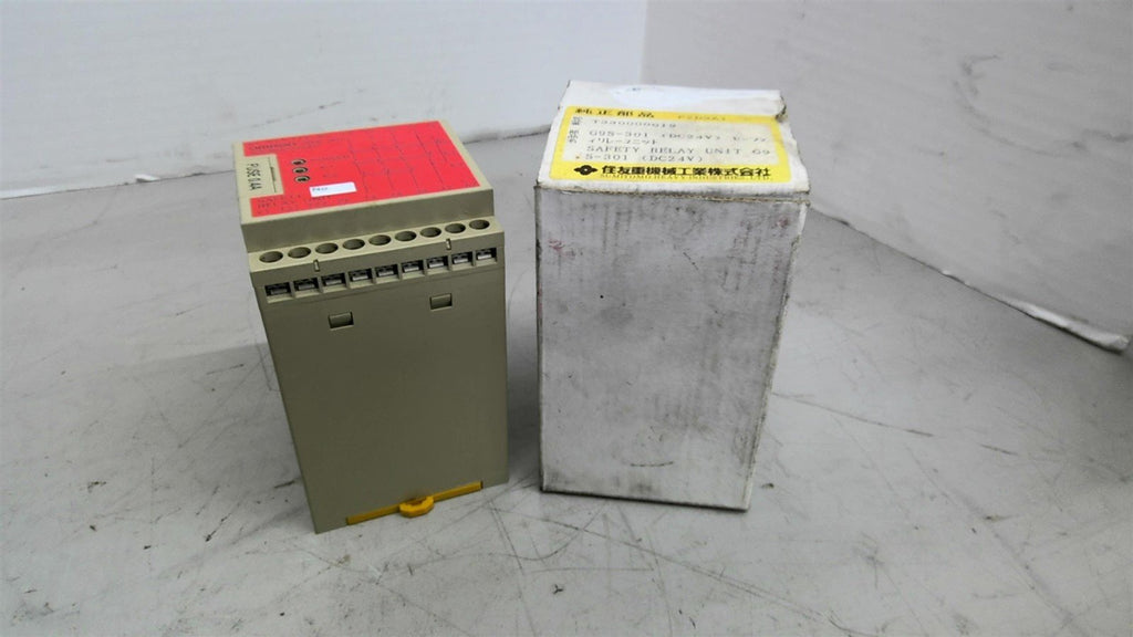 Sumitomo Heavy Industries T330000019 Safety Relay unit 24 VDC
