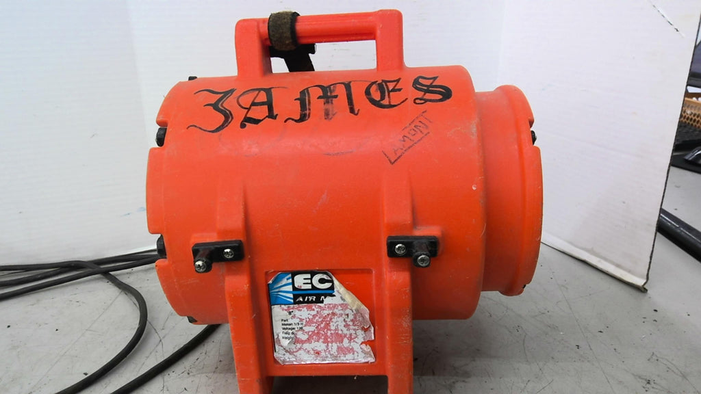 Ecko 1/3HP Air Mover 120V 60HZ 8" In 6 3/4" Out
