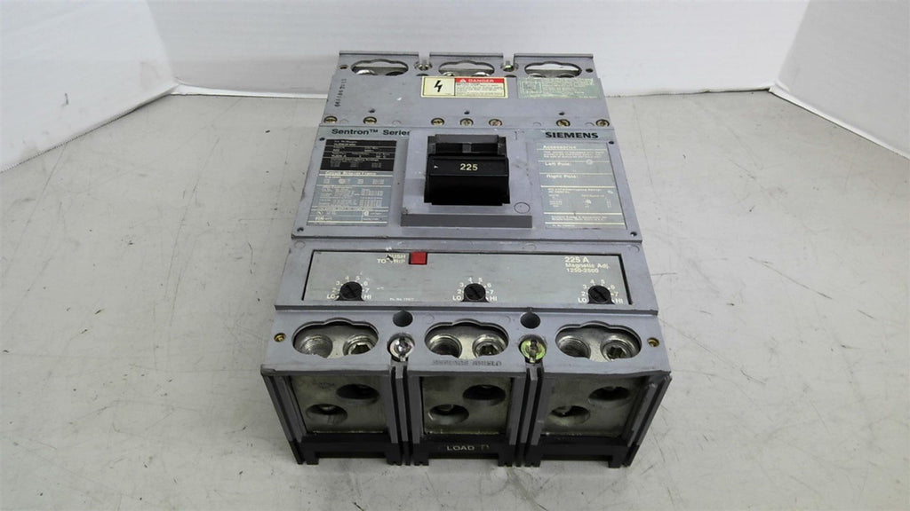 Siemens HJD63F400 Circuit Breaker 400 Amps 600 Volts