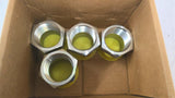 Parker 1 /2X1 1/4F3HG3MS Pipe Adapter Lot Of 5