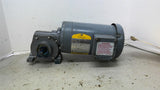 Baldor 19502 1/6HP AC GearMotor 3600RPM 2P 3 Phase 208-230/460V 11:1 Ratio