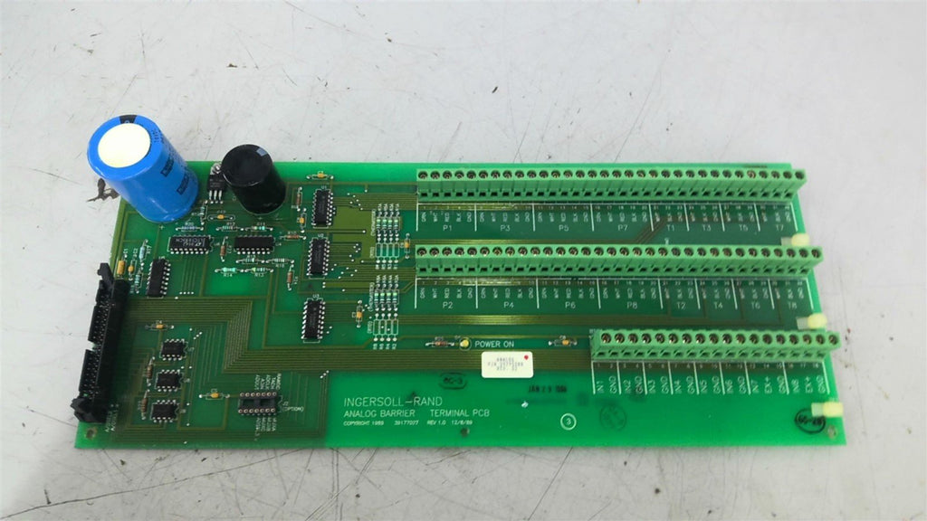 Ingersoll Rand 39177027 Analog Barrier Terminal PCB
