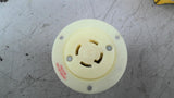 Hubbell HBL2736 Flanged Twist-Lock Receptacle 3 Phase 30A