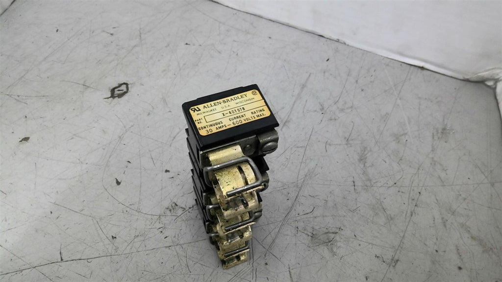 Allen Bradley X-401978 Fuse Holder 30 Amp 600 Volts Lot Of 6