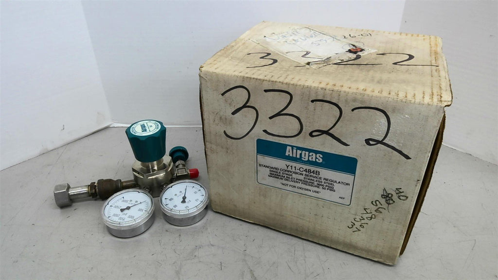 Airgas Y11-C484B Single Stage Cylinder Regulator