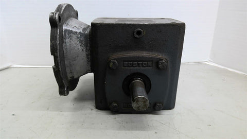 Boston Gear F71830KB5J Right Angle Gear Reducer 30:1 Ratio 0.65 Input Hp