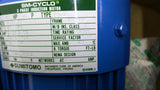 Sumitomo CNVM05-E075-8 1/2hp AC Motor 1800rpm 4p 3ph F-71M 220v 60hz