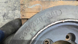 Unitrac 21X9X15 Solid Cuchion Forklift Wheel And Tires 6X9.25 Bolt Pattern