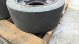 Unitrac 21X9X15 Solid Cuchion Forklift Wheel And Tires 6X9.25 Bolt Pattern