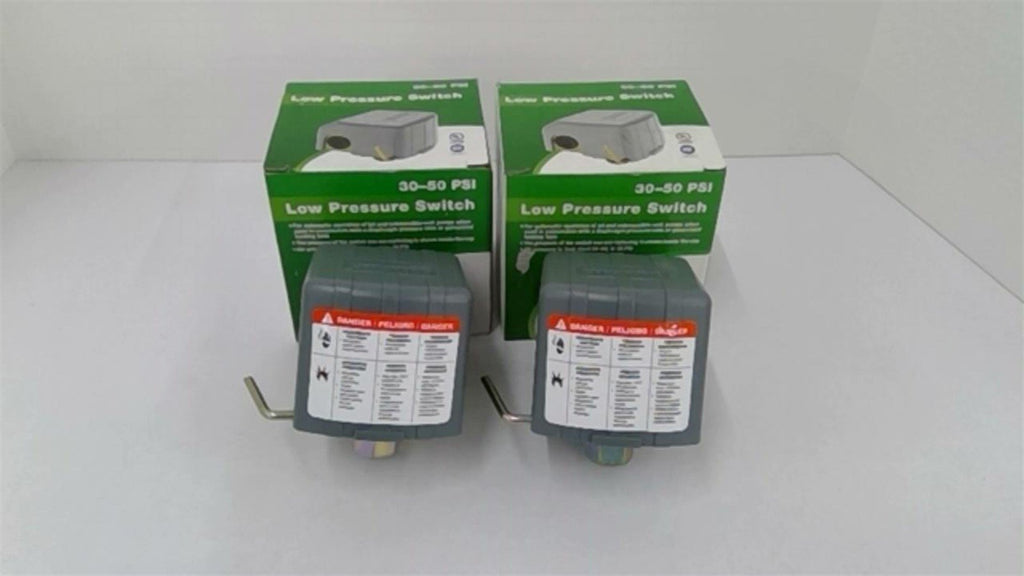 ProPlumber PPSL3050 Low Pressure Switch 30-50 PSI Lot of 2
