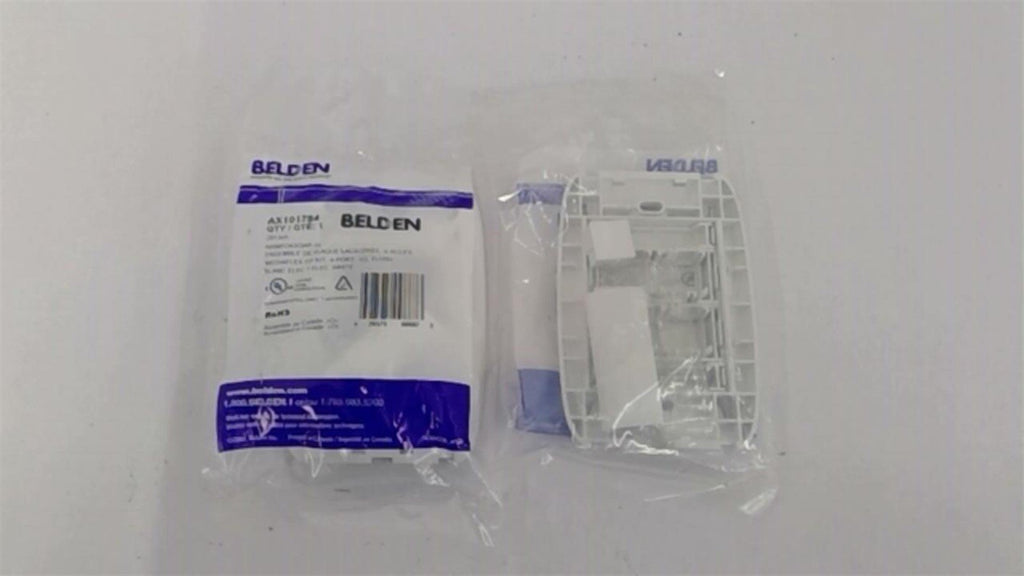 Belden AX101784 4-Port Mediaflex F/P Kit Lot of 2