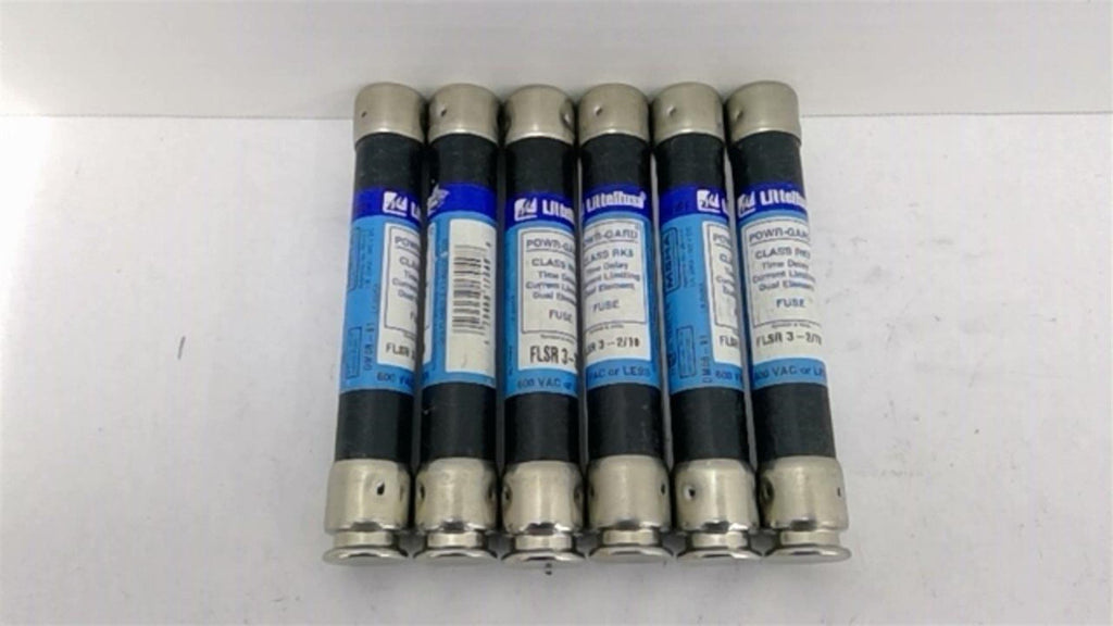 Littelfuse FLSR 3-2/10 Power-Gard Fuse 600 VAC Lot of 6