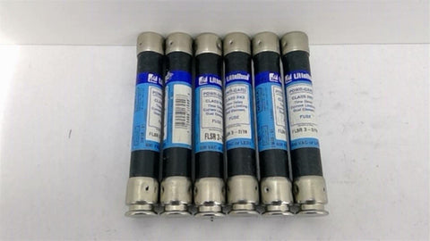 Littelfuse FLSR 3-2/10 Power-Gard Fuse 600 VAC Lot of 6
