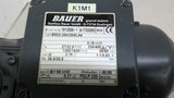 Bauer BS03-38H/D05LA4 .18kw GearMotor 50:1 Ratio 230/400 Volts