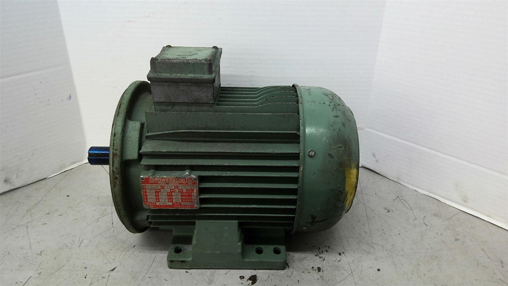 Leroy Somer G940799 5HP AC Motor 1800RPM 4P 3 Phase 184TC 208-230/460V TEFC