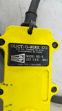 Duct-O-Wire K Pushbutton Station 250VAC Type 4