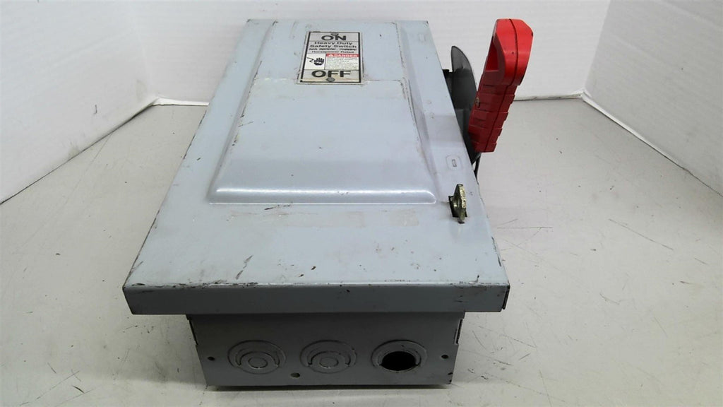Siemens HF361N 600v 30amp Fusible Safety Switch Type 1