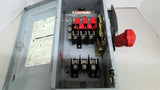 Siemens HF361N 600v 30amp Fusible Safety Switch Type 1