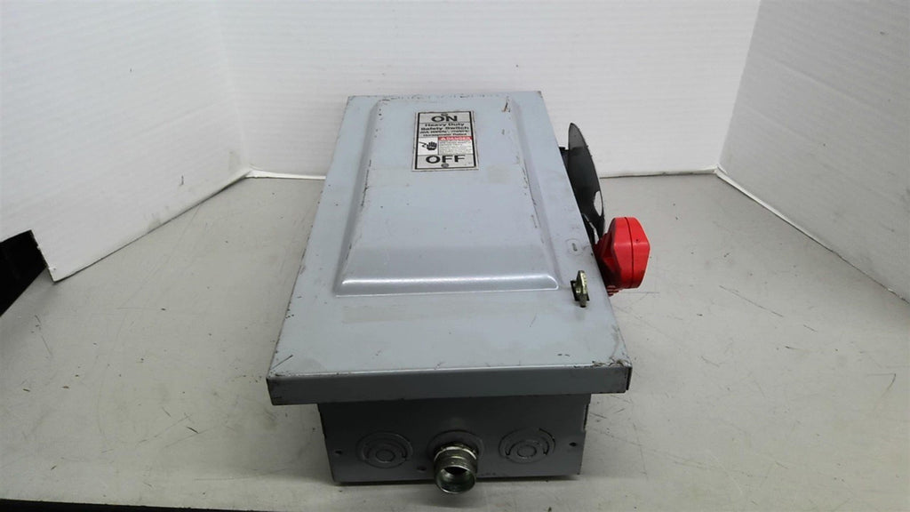 Siemens HF361N 600v 30amp Fusible Safety Switch Type 1