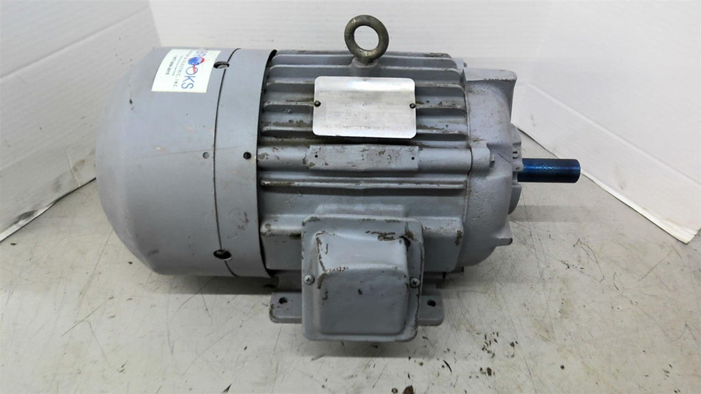 Lincoln Electric D-2G2154 5HP AC Motor 1800RPM 4P 3 Phase 215 460V TEFC 60HZ