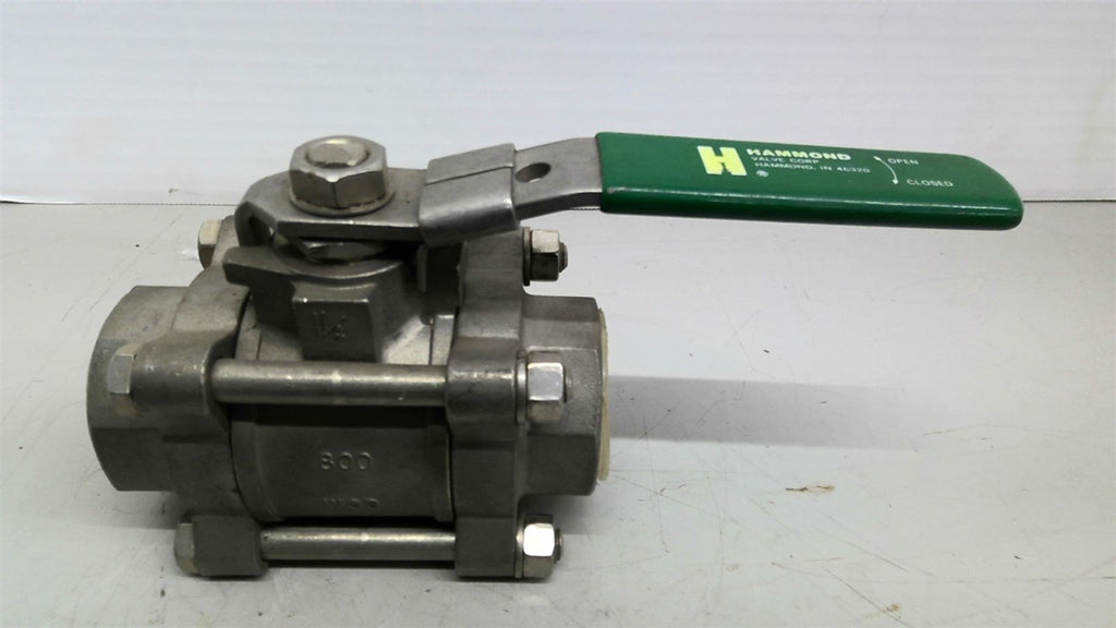 Hammond 800 WOG 1 1/4" Valve