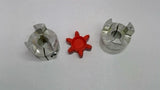 Rotex 19/24 Jaw Couplings With Red Spider Insert 14mm