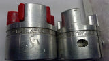 Rotex 19/24 Jaw Couplings With Red Spider Insert 14mm