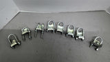 Steel City 3/4" Clamps Lot of 8