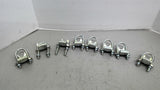Steel City 3/4" Clamps Lot of 8