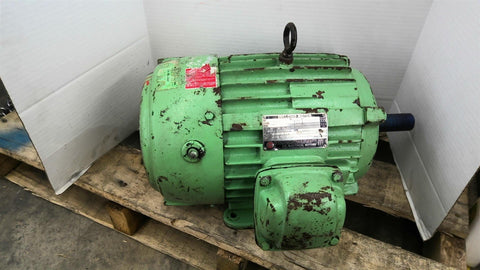 US Motors B1940175 5HP AC Motor 1200RPM 6P 3 Phase 215T 230/460V TEFC 60HZ