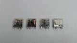 Omron GSR-2 SND Relay 24VDC 5A Lot of 2 GRS-2 S 12VDC 5A Lot of 2 /Socket Base