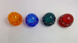 Indicator Light Cap Lot of 4 Orange, Blue, Red, Green