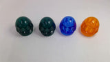 Indicator Light Cap Lot of 4-2 Green 1 Blue 1 Orange