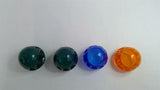 Indicator Light Cap Lot of 4-2 Green 1 Blue 1 Orange