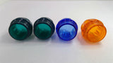 Indicator Light Cap Lot of 4-2 Green 1 Blue 1 Orange