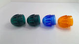 Indicator Light Cap Lot of 4-2 Green 1 Blue 1 Orange