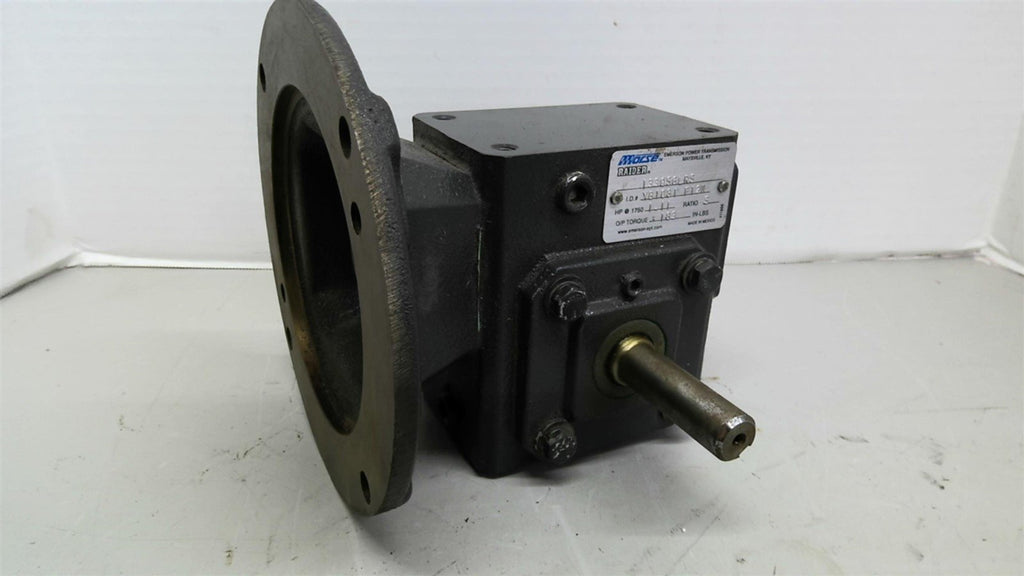 Morse 133Q56LR5 5:1 Ratio 1.11IHP .183 Output Torque Gearbox