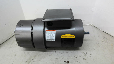 Baldor P56H7213 .75HP AC Brake Motor 1800RPM 4P 3 Phase 56C 208-230-460V