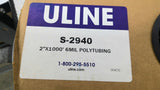 Uline S-2940 2"X1000' 6Mil PolyTubing