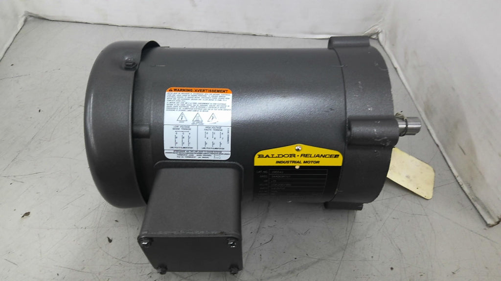 Baldor VM3542 .75 AC Motor 1800 RPM 4P 3PH 56C 208-230/460V TEFC 60Hz
