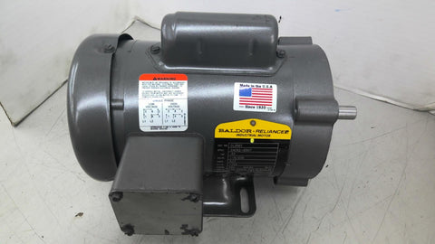 Baldor CL3501 .33HP AC Motor 1725RPM 4P 1PH 56C 115/230V TEFC 60Hz