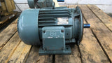 Ajax 5HP AC Motor 3600 RPM 2P 3 Phase 184T 208-230/460V TEFC 60HZ