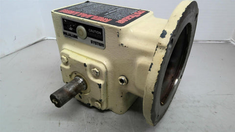 Dodge MR94754 56/175-40 Left Angle Gear Reducer 0.71 Input HP 521 Output Torque