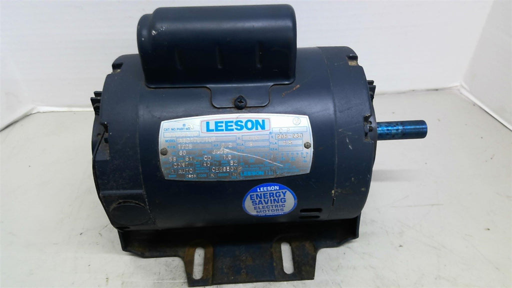 Lesson 100064.00 1/2hp AC Motor 1800rpm 4p 3ph 56 Single Phase 115/208-230V 60Hz