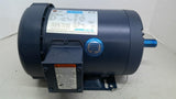 Leeson G120014.00 1HP AC Motor 1800RPM 4P 3PH 143T 208-230/460V TEFC 60HZ