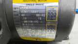 Baldor L3406 .33hp AC Motor 1800rpm 4p Single Phase 115/208-230v TE 60hz